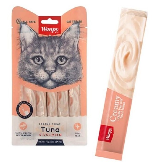 Súp Thưởng Wanpy Creamy Tổng Hợp Cho Mèo Thơm Ngon