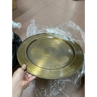 Mâm 56cm giả cổ hàng mỏng bằng đồng