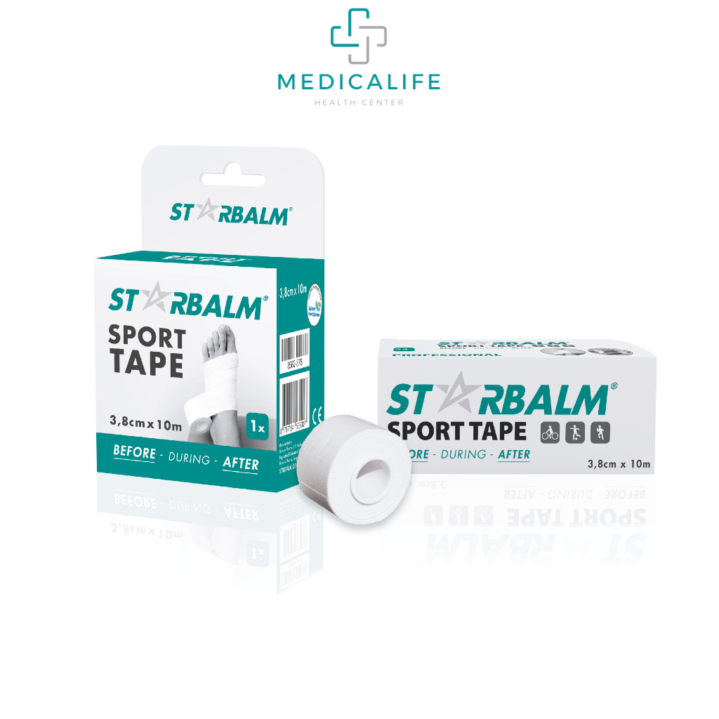 Băng keo thể thao Starbalm Sport Care băng vải thể thao Star balm Tape băng cổ chân