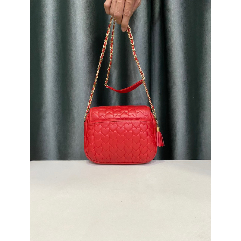 Túi si hiệu FAWPEL của Tây Ban Nha da dê trần trám thật