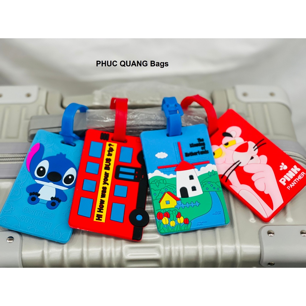 | Flashsale | Thẻ đeo Bảng tên Chống thất lạc, Tag hành lí dùng cho Vali, Balo