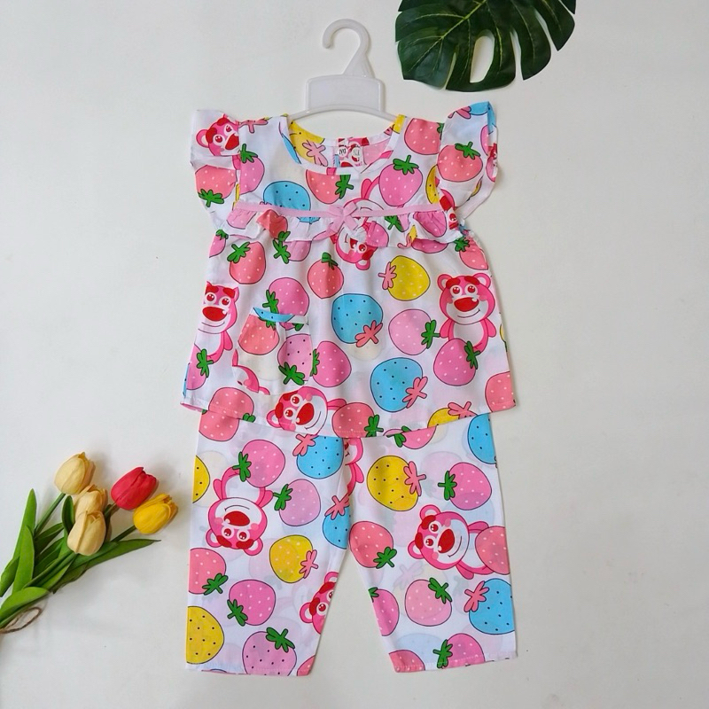 9-32kg Bộ lanh, bộ tole Tay Ngắn Quần Dài BÉ GÁI