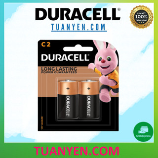 [Hỏa Tốc] Pin trung C Duracell MN1400-LR14 Alkaline Long Lasting 1.5V (vỉ 2 viên) - Hàng chính hãng