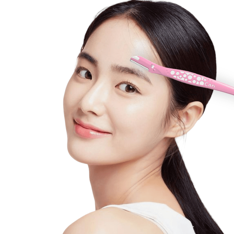Dao Cạo Lông Mày Can Kai Eyebrow For Women Lưỡi Thép Có Màng Bảo Vệ