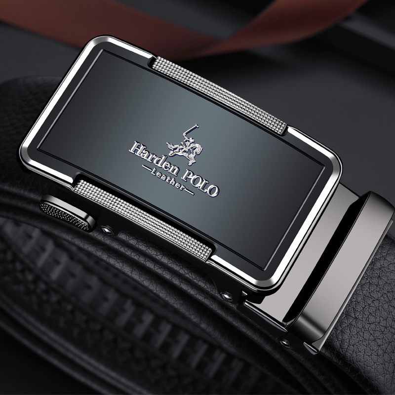 Dây thắt lưng nam cao cấp Hadren Polo, dây nịt nam da bò EL17