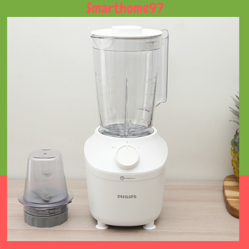 Máy xay sinh tố đa năng Philips HR2041/10 - 2 cối , Công suất 450W, Bảo hành 12 tháng - Smarthome97
