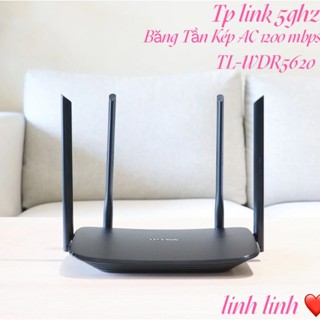 Wifi Mới Tinh-Bộ Thu Và Phát ( Hút ) Sóng Wifi Tp Link -TL WDR 5620,Chuẩn AC 1200Mbps -Hai Băng Tần,4 Router - Linh WIFI