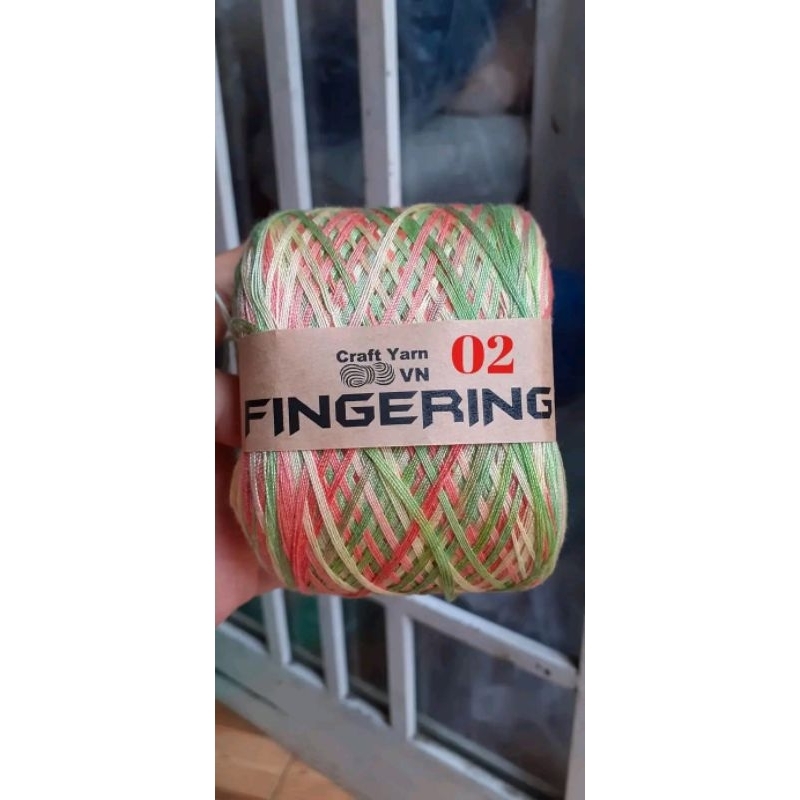 Sợi cotton nhật màu loang