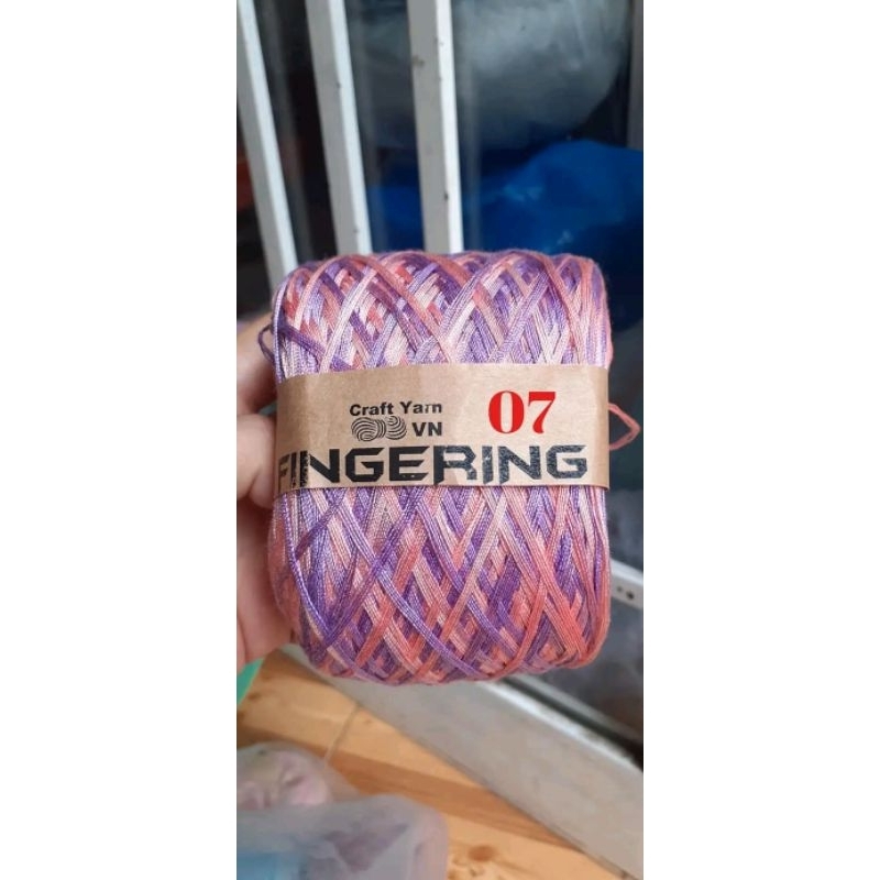 Sợi cotton nhật màu loang