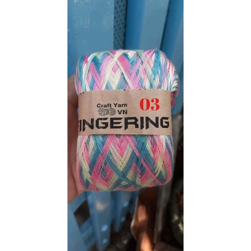 Sợi cotton nhật màu loang