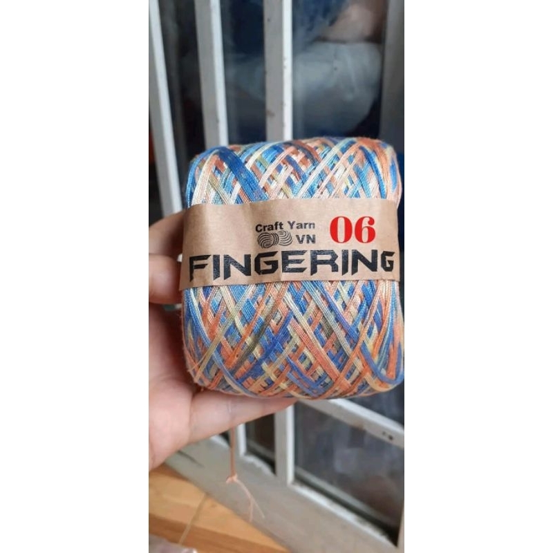 Sợi cotton nhật màu loang