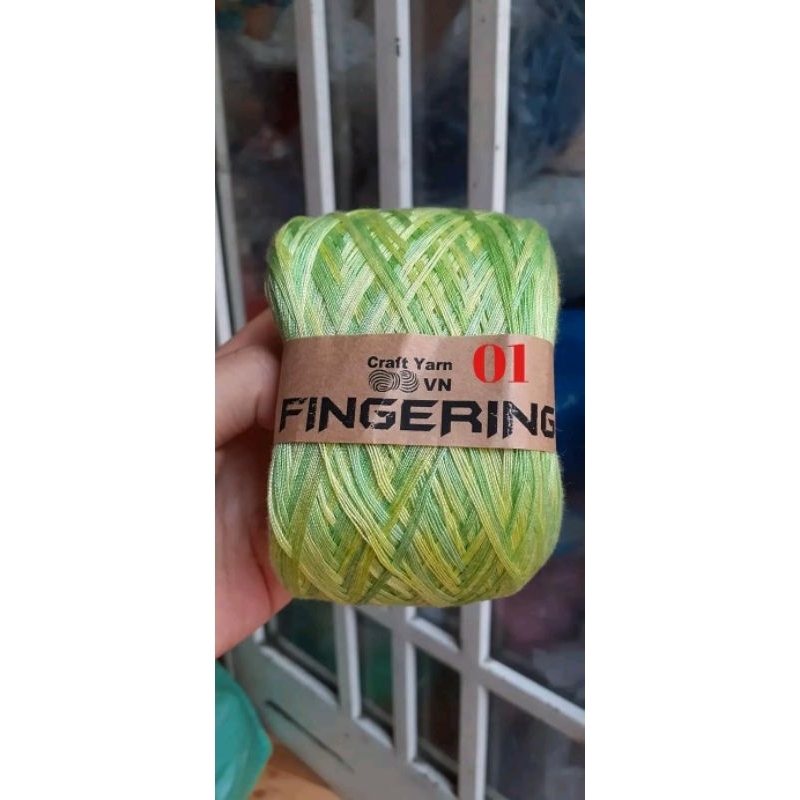 Sợi cotton nhật màu loang