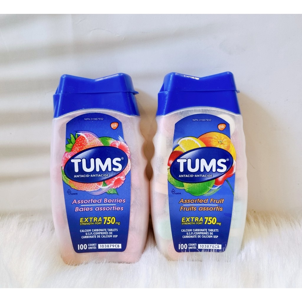 [HÀNG MỸ] Kẹo ngậm Tums Antacid.