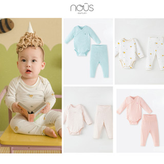 Bộ bodysuit dài nhiều màu họa tiết dễ thương cho bé chất liệu cao cấp (Size 0-12M)