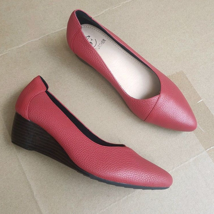 Giày Đế Xuồng 3p Cực xinh, Chất liệu Da bò chuẩn Vnxk .