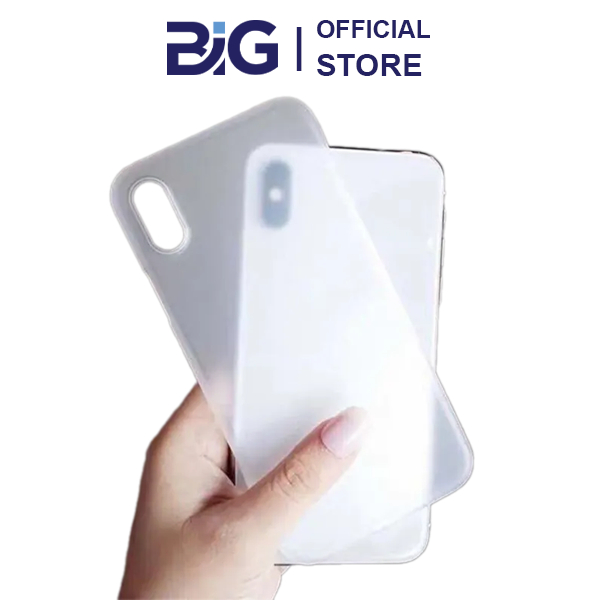 Ốp lưng giấy nhám bảo vệ camera, siêu mỏng 0.3 mm cho iP12 mini/12 Pro/12 ProMax, iP 13/13 ProMax, X/XS/XR, iP11....