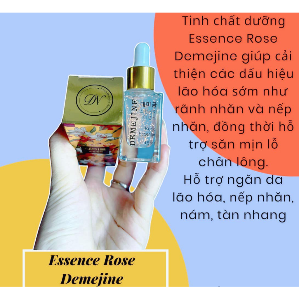 Serum dưỡng da Demejine trắng sáng cách ẩm 15ml