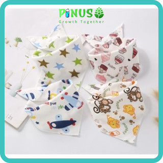 Yếm tam giác cho bé 🌈 free ship 🌈 yếm pinus cho bé siêu mềm đẹp