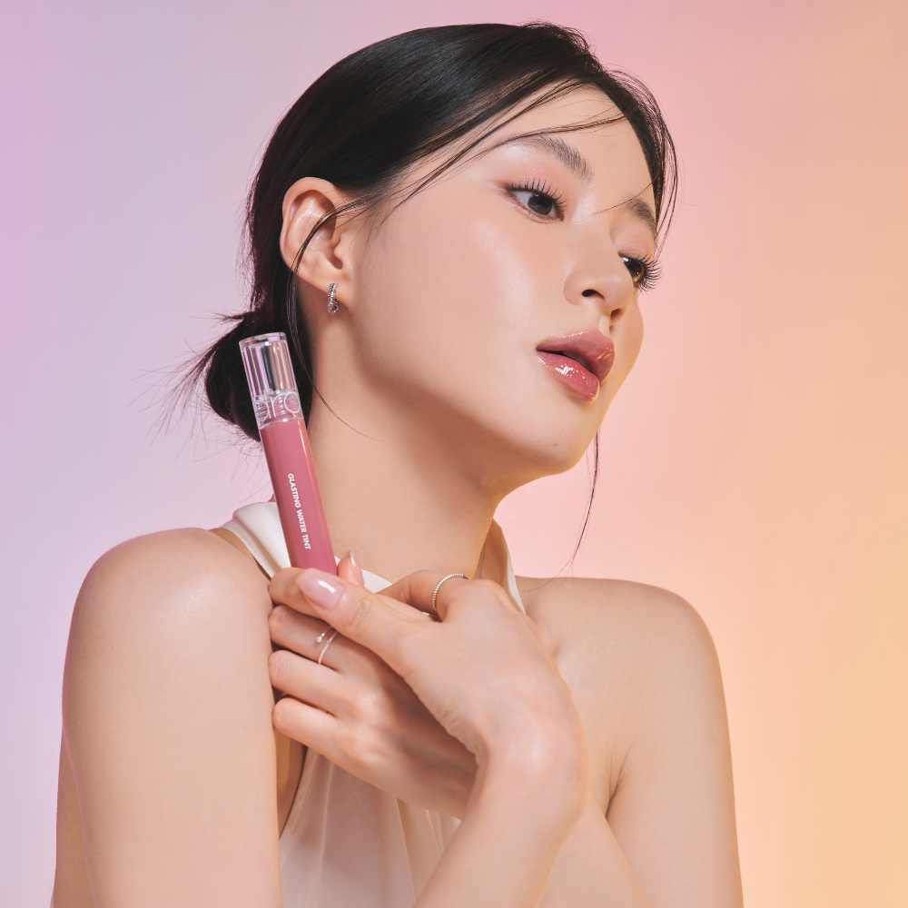 Son tint nước siêu lì, lâu trôi Hàn Quốc Romand Glasting Water Tint 4g