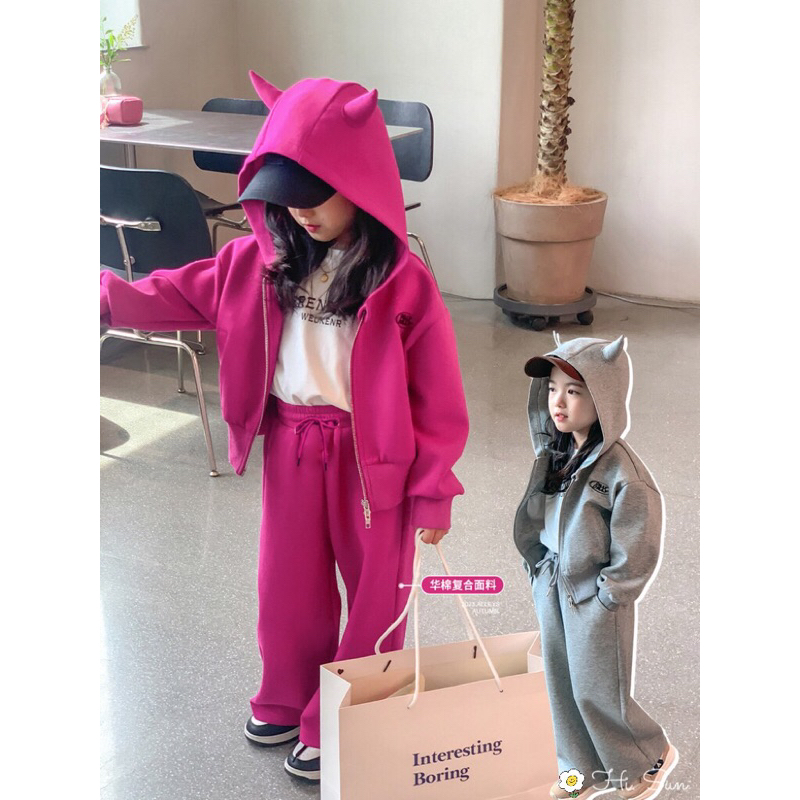 Bộ nỉ bé gái 14-50kg