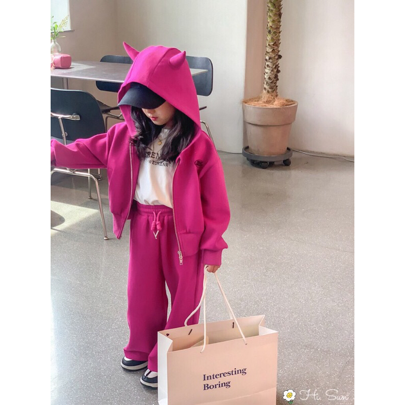 Bộ nỉ bé gái 14-50kg