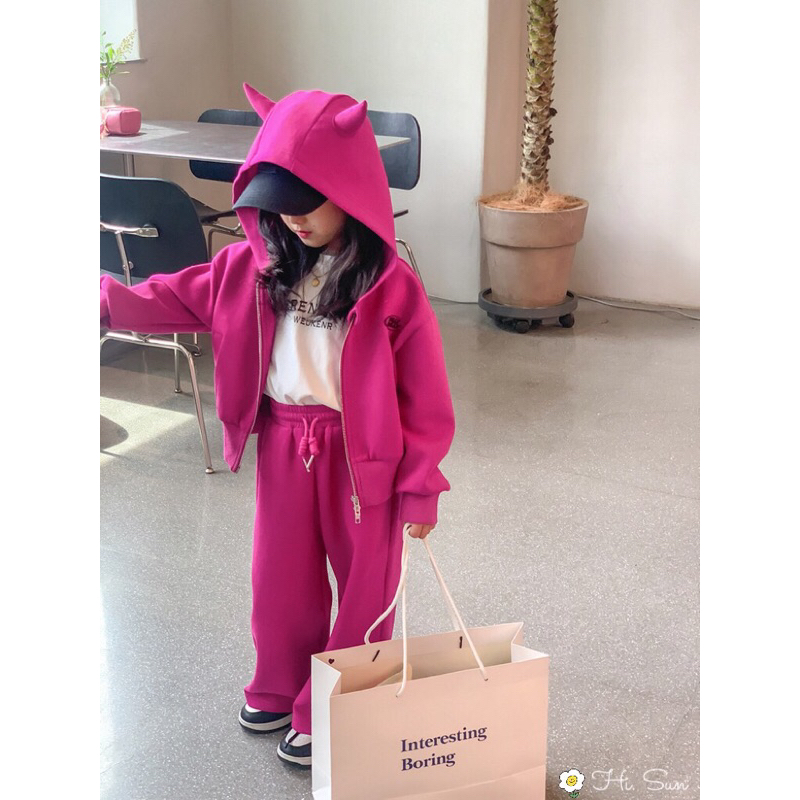 Bộ nỉ bé gái 14-50kg