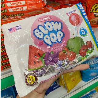 Kẹo Mút Charms Blow vị trái cây gói 128g