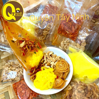 2 Bịch Bánh tráng Dẻo Tôm cuộn Bơ béo ngậy- Bánh tráng Phơi Sương Quyên Tây Ninh