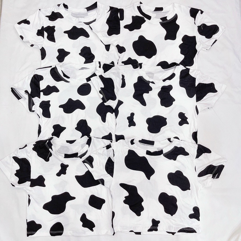 Áo Croptop Bò Sữa Dễ Thương - Chuly