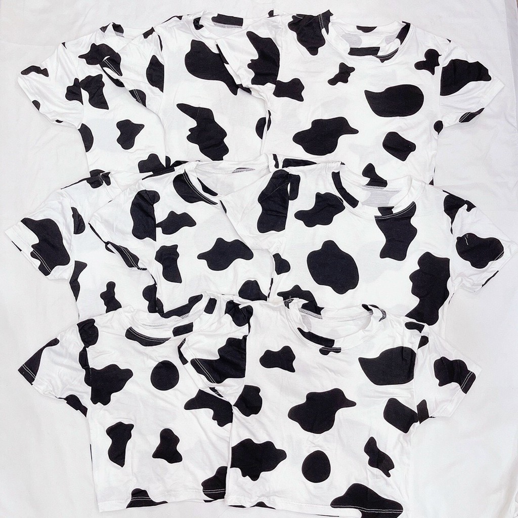 Áo Croptop Bò Sữa Dễ Thương - Chuly