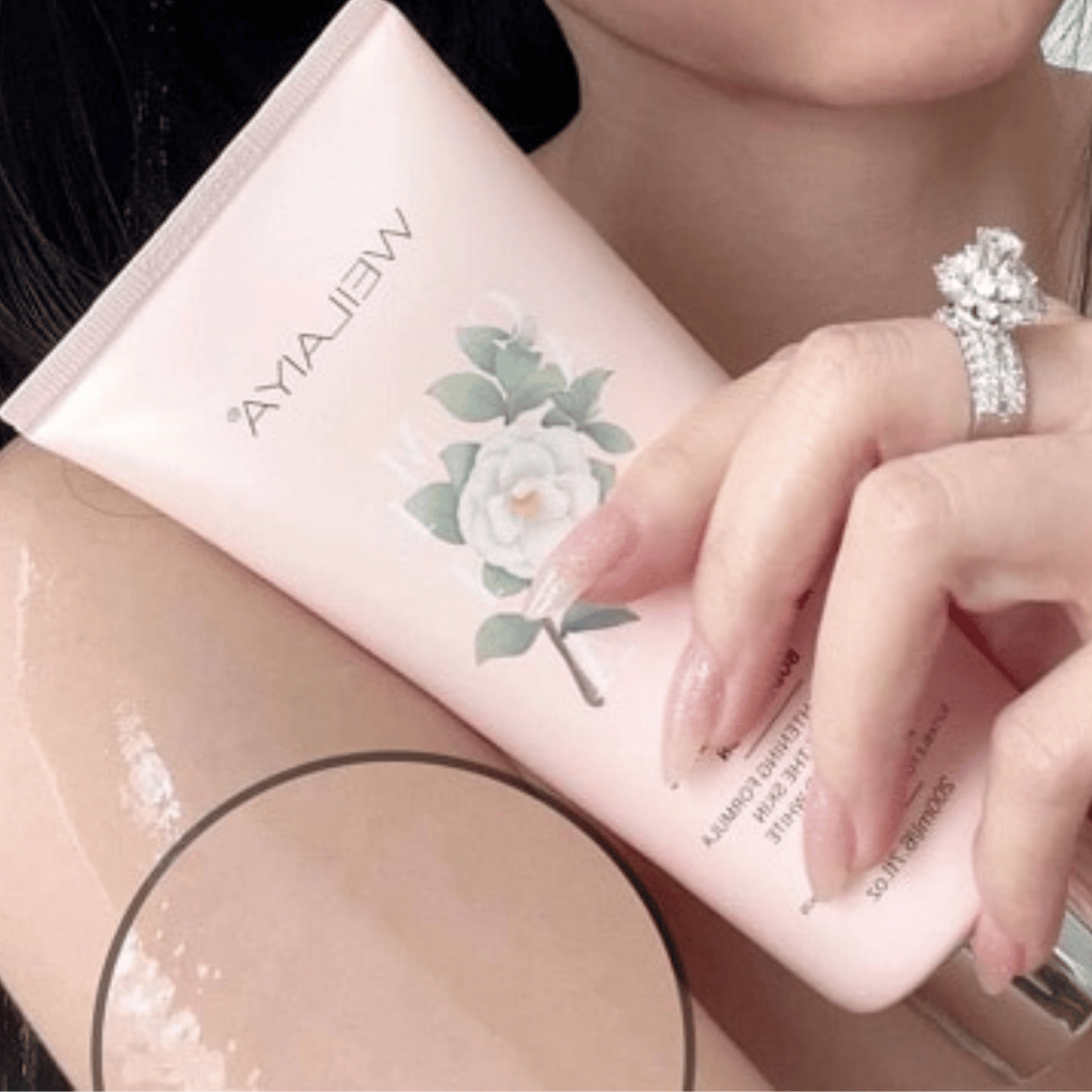 Dưỡng Thể Hoa Trà Body Lotion Weilaiya Cấp Ẩm, Làm Sáng Da -200ml