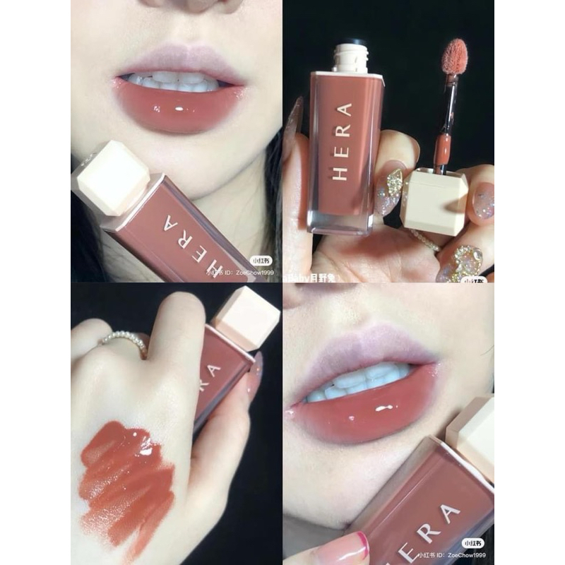 Son HERA sensual spicy nude gloss màu 382, 422, 462