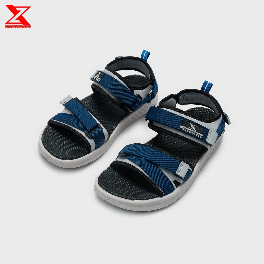Giày Sandal nam nữ ZX 2831 Meta quai ngang đế bằng Streetwear