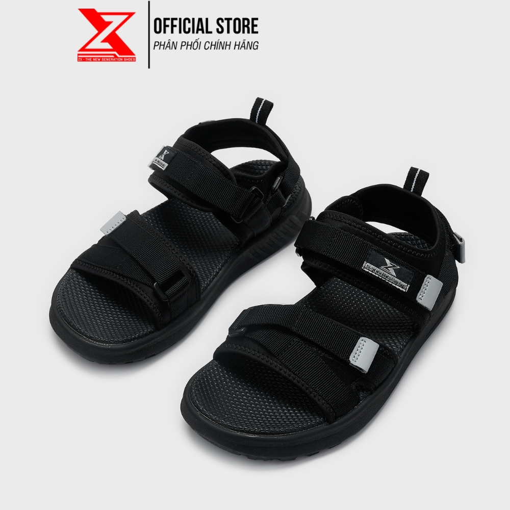 Giày Sandal nam nữ ZX 2831 Meta quai ngang đế bằng Streetwear