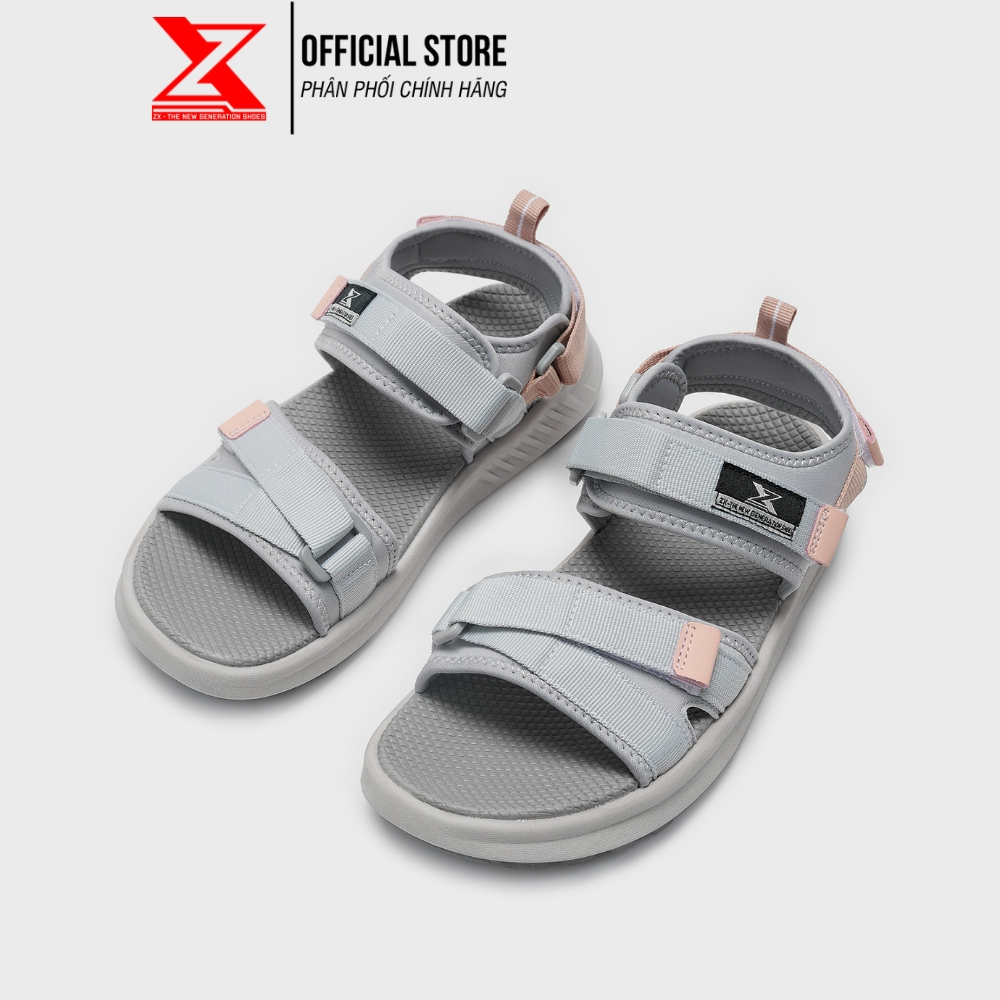 Giày Sandal nam nữ ZX 2831 Meta quai ngang đế bằng Streetwear