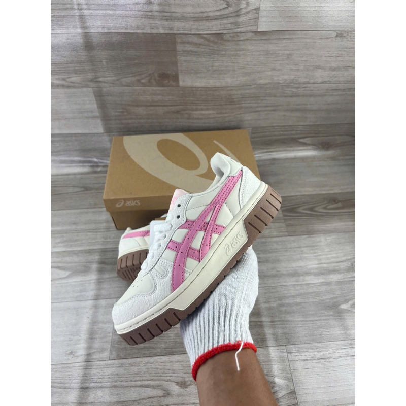 Giày Thể Thao Asics Court Mz SC hồng pink siêu xinh