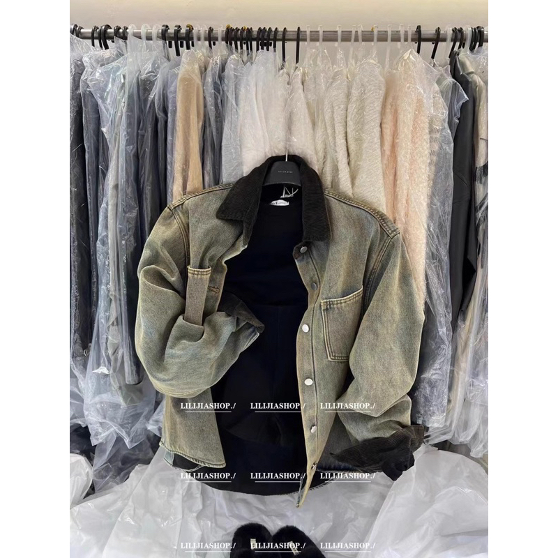 Áo denmi phong cách Hàn Quốc