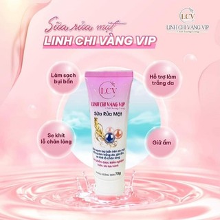 Sữa rửa mặt Linh chi Vàng ngtrai
