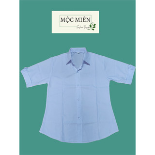 Ap01- áo sơ mi trắng học sinh nữ cấp 2 cấp 3 đồng phục học sinh, đồ đi học, sơ mi nữ, sơ mi trắng đẹp