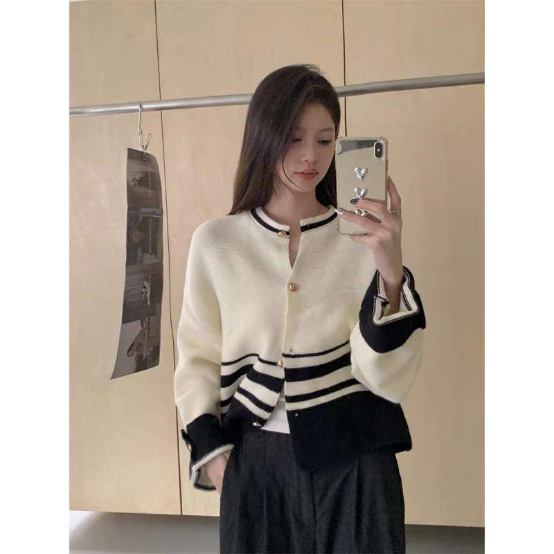 Áo len cardigan ép chất đẹp Qc cao cấp