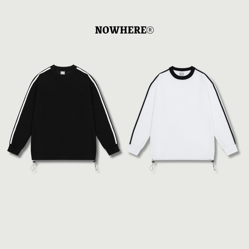 Áo Sweater Waffle NOWHERE LINE