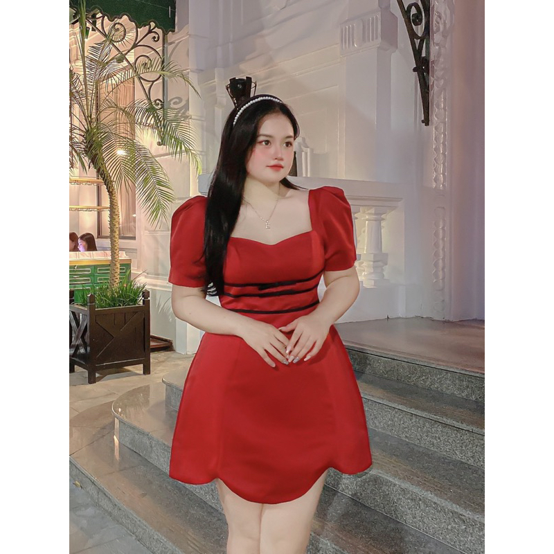 🌈BIGSIZE ĐẦM CÚP TAY BỒNG VIỀN🌈
