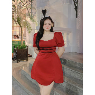 🌈BIGSIZE ĐẦM CÚP TAY BỒNG VIỀN🌈