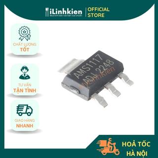 Ams1117 ic nguồn ams1117 adj 1a sot-223 chính hãng mylinhkien.