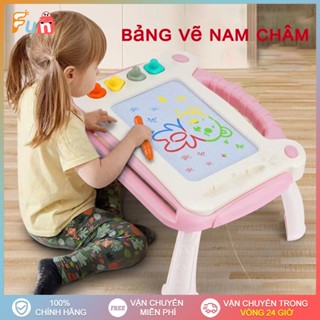 Bảng Vẽ Tự Xóa Cho Bé Thông Minh Có Chân Bàn, Bảng Từ Tính Tập Viết, Tập Vẽ Cho Bé