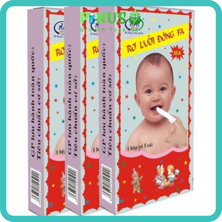 Rơ lưỡi cho bé 🌈 FREE SHIP 🌈 Hộp 5 túi rơ lưỡi Đông Fa cho bé