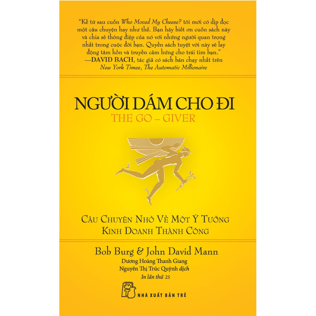 Sách - Người dám cho đi (NXB Trẻ)