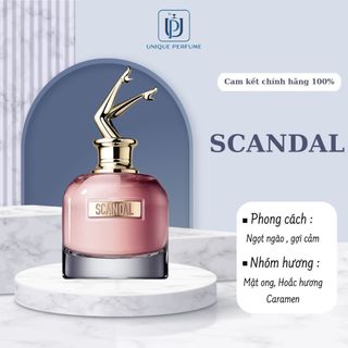Nước hoa nữ Scandal EDP quyến rũ, sexy, Tinh dầu nước hoa mini Scandal bản thử 10ml cho nữ