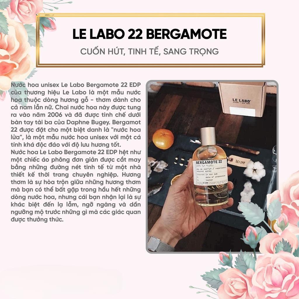 Nước Hoa Nam Nữ Another 13 Gaiac 10 Bergamote 22 The Noir 29 Rose31 Santal 33 Lys 41 - Hương Thơm Tinh Tế, Sang Trọng