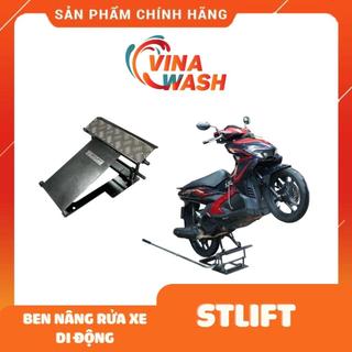 Ben nâng rửa xe máy di động